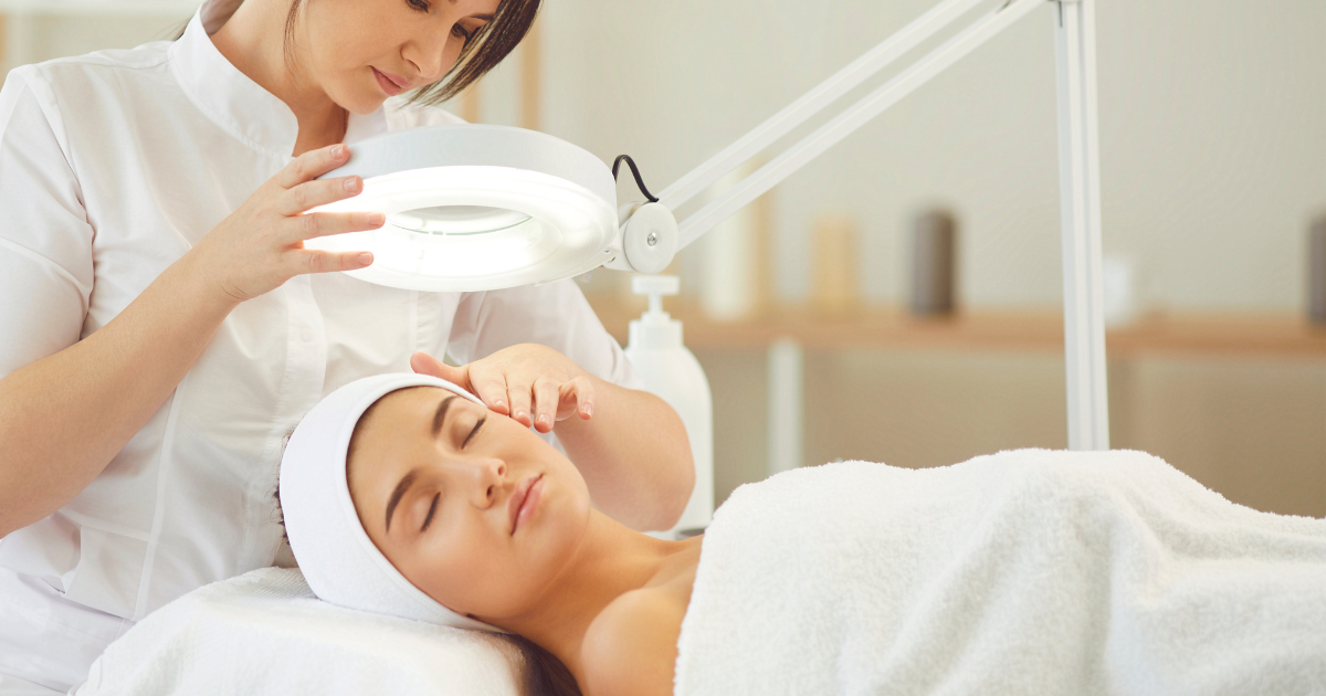 Serene spa room with two massage tables